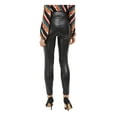 thumbnail image 2 of I.N.C Womens Faux Leather Casual Trouser Pants, Black, 14, 2 of 2