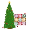 thumbnail image 1 of Fiudx Bolas Navideñas Coloridas, Adornos Vibrantes Inspirados En Macarrones, Diseño de Plástico Duradero, Decoración Festiva para El Hogar, Centro de Mesa para Corona de Árbol, Celebraciones Navideña, 1 of 5