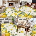 thumbnail image 6 of Vintage Lemon Large Area Rugs for Bedroom Living Room, Soft Non Slip Carpet Bedside Rug, Summer Fruit Rustic Botanical Floral Rectangular Floor Cover Kitchen Accent Rug 5'x7' for Dining Room/Office, 6 of 9
