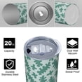 thumbnail image 4 of Camouflage 20 Oz Stainless Steel Skinny Tumbler – Vacuum Insulated Slim Travel Cup with Lid & Stainless Steel Straw, 360° Full Wrap Printed Tumbler for Home, Office & Outdoor Use, 4 of 6