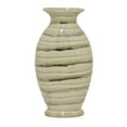 thumbnail image 4 of Sparkling Ceramic Vase - Gold/Ivory, 4 of 4