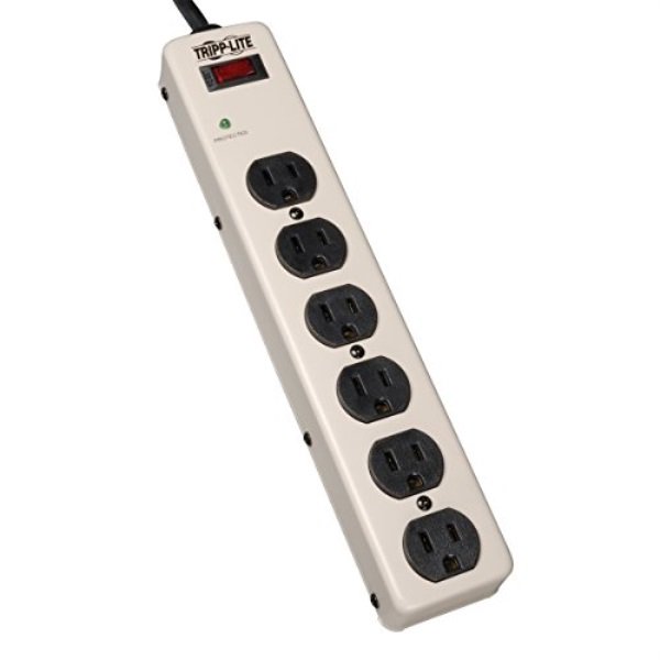 Tripp Lite 6 Outlet Surge Protector Power Strip, 6ft Cord, Commercial