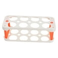 thumbnail image 4 of WHAMVOX Durable Plastic Egg Storage Box for Refrigerator Compact Size 12.5x8.3x5.1 Inches, 4 of 8