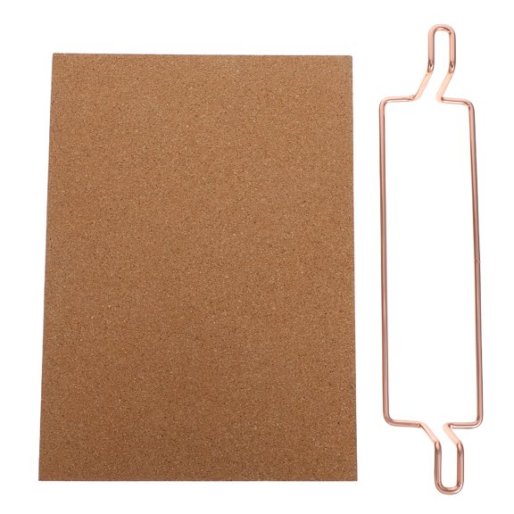 Worgeous 1 Set Cute Cork Board for Girls Room Tabletop Bulletin Board for Office Desk Decorative Message Board for Photos and Notes Wood Board