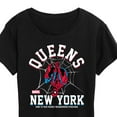 thumbnail image 3 of Marvel Spider-Man - Collegiate - Ladies Short Sleeve Graphic T-Shirt, 3 of 5