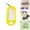 Yellow, variant on Plastic Colored Key Ring Tags with Labels - Key Tags Identifiers,Name Tags and Labels,Adapt to USB Drive,Key Chains with Label Tags,Pets Key Id Tags,Small Luggage Tags,Yellow