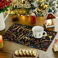 thumbnail image 2 of Smile Happy New Year Placemats 12x18 Inch Set of 4, 2 of 6