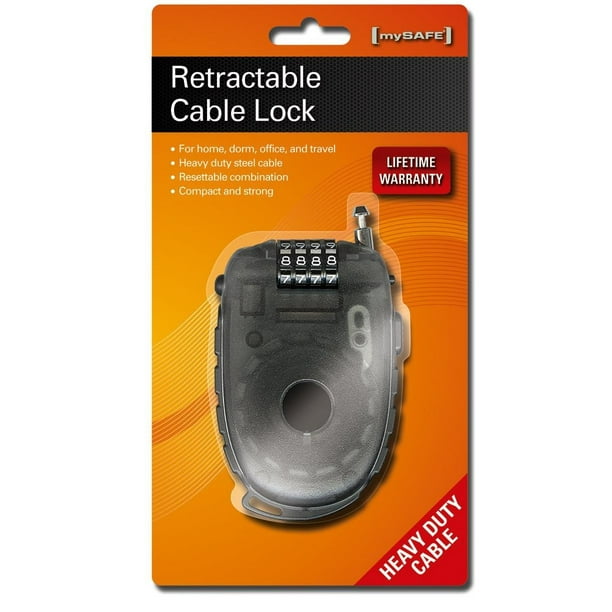 MySafe Retractable Cable Lock