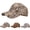R Beige, variant on Baseball Cap Men Women Leopard Print Breathable Hat Summer Outdoor Sports Visor Caps Khaki