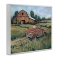 thumbnail image 2 of Stupell Industries Cottage Red Pickup Truck Rural Barn Farmland White Framed Giclee Art, 30 x 24, by Tim O'Toole, 2 of 7