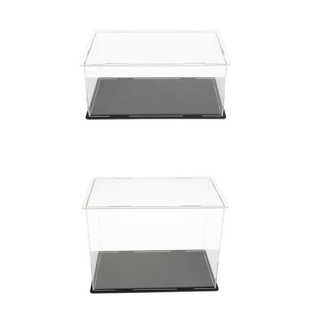 Vitrina de exhibición de protección,caja de exhibición acrílica,vitrina de de MODELO DE VEHÍCULOS DE COCHE fundido,vitrina de estatua de figuritas caja a prueba de polvo,Cubo de