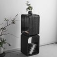 thumbnail image 2 of Mesa auxiliar de esquina minimalista, armario de almacenamiento para cabecera de cama que ahorra espacio, estantes de varios niveles para sala de estar, espacios pequeños, decoración del hogar, 2 of 4