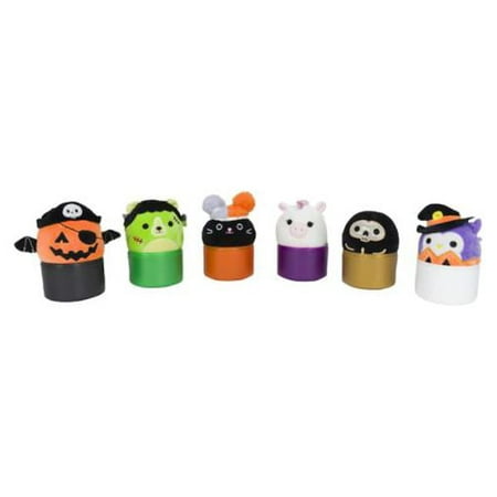 ONE SQUISHMALLOW HALLOWEEN MYSTERY CAPSULE , 4" (SHIPS 1 OF 6 ASORTED)