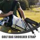 thumbnail image 3 of Correa de hombro de repuesto para bolsa de golf Correa de bolsa de golf Correa de bolsa ajustable Correa acolchada Correa de bolsa universal, 3 of 7