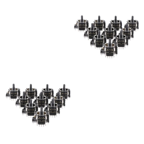 Seitruly L R Analog Joystick Control 3D Rocker Pieza de repuesto para PS3 2piezas Tipo 2 10 piezas