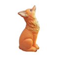 thumbnail image 2 of Figura de Animal Macarena figura de resina escultura ornamental jardín de hadas balcón Mirando hacia arriba naranja, 2 of 8