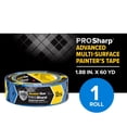 thumbnail image 3 of (4 pack) ScotchBlue PROSharp Painter's Tape, Blue, 1.88 in x 60 yd, 1 Roll, 3 of 11