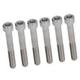 thumbnail image 1 of M10 Stainless Steel Hex Socket Bolts 10Pcs A2-70 with Various Sizes, Easy to Store and Identify for Industrial Machinery, Designed for Insulating Materials, Suitable for DIY, 1 of 7