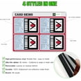thumbnail image 2 of Credit Card Skin, Anime Hunter, 4 Pcs in 1 - Debit Bank, EBT, Metro, Key Removable, Sticker, 2 of 4