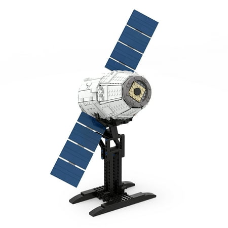 SpaceX Dragon Spaceship Building Blocks Universe Airship Model Bricks Astronaut Vehicle Idea Toys for Children Birthday Gift