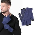thumbnail image 2 of Touch Screens Gloves Thermal Gloves Non-Slip Elastic Stretchy Gloves Men Adult Teens Boy Gloves Christmas New Year Gift, 2 of 19