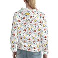 thumbnail image 7 of Xecao Geometric Retro Pattern Hoodies for Women Sweatshirts Long Sleeve Sweatshirts Pullover Outfits with Pocket-X-Large, 7 of 7