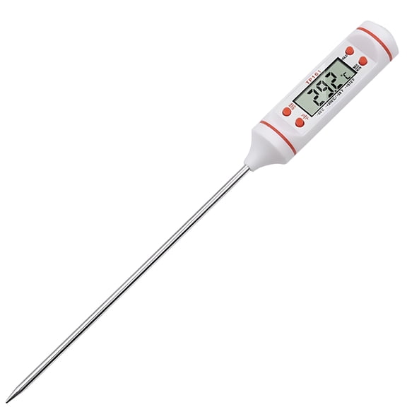 ACDANC Digital Meat Thermometer,Instant Read Kitchen Tool for Cooking,Grilling,or BBQ,Accurate Food Temperature Probe for Turkey or Steak,White