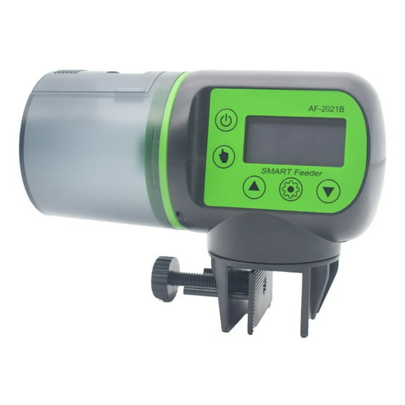 Automatic Fish Feeder Rechargeable Battery Powered Food Dispenser for Fish for T