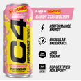 thumbnail image 3 of (4 pack) C4 Performance Energy Drink, Strawberry Blast, 16oz, Single Can, 3 of 21