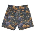thumbnail image 7 of FORMRS Boys Swim Trunks Quick Dry Mesh Lining Beach Boardshorts, Sizes XS-XL, Halloween Houses Pattern, 7 of 7