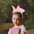 thumbnail image 2 of Diadema de pez dorado estereoscópica con forma de animal, tocado para niños, disfraz de fiesta de jardín de infantes, Halloween, cosplay, espectáculo de cabello (rosa), 2 of 7