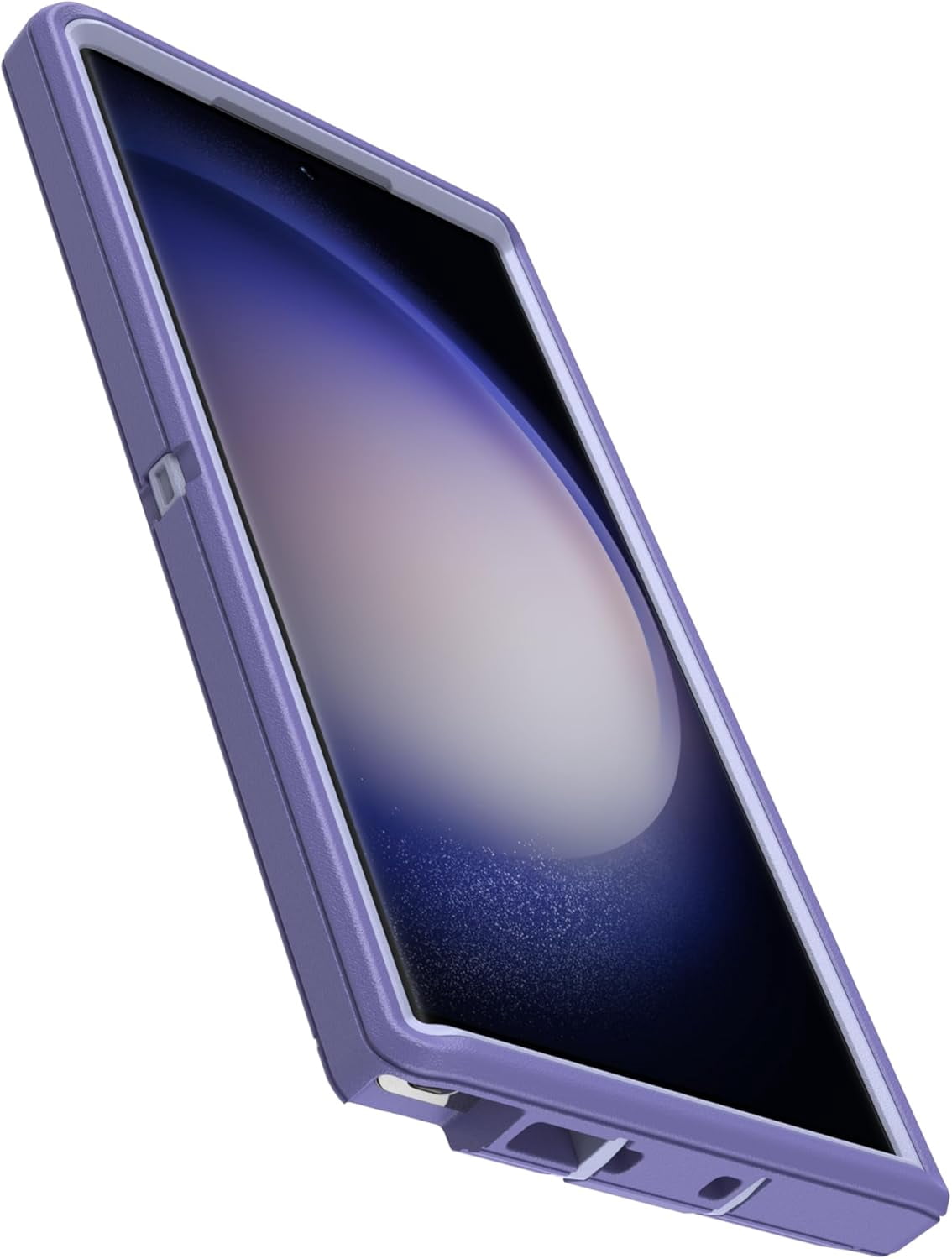 OtterBox Galaxy S23 Ultra (Only) - Defender Series Case - Mountain Majesty (Purple) - Rugged & Durable - with Port Protection - Case Only - Non-Retail Packaging