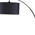 thumbnail image 5 of 86" Sleek Black Arc Floor Lamp With Black Drum Shade, 5 of 8