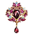 thumbnail image 2 of SmartBy Brooch Water Drop Rust-resistant Alloy Elegant Clothes Pin for Banquet, 2 of 7