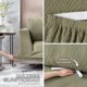thumbnail image 4 of Juego de 3 Fundas Cubre Sala - Tejido Jacquard Elástico Fácil Lavado. Ideal para Proteger Tus Muebles - Protector de sillón - Sofa Cover (Marfil (Afelpado)), 4 of 7