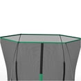 thumbnail image 6 of JERFIT 6FT No-Gap Springless Trampoline with Safety Enclosure Net, Dark Green, Bungee Jumping Mat for Kids Outdoor Play, 6 of 8