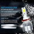thumbnail image 4 of H11+ H11 LED Headlight Bulb Kit High Low Beam 2Side H11 H8 H9 LED High&Low Beam Combo, 4 of 9