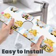 thumbnail image 6 of Sikiie Gnomes Honey Bee Splash Guard for Sink Faucet-1 PC Super Absorbent Fast Drying Mat Sink Gadgets-Splash Guard for Kitchen, Sink Mat, 6 of 7