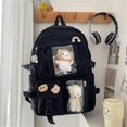 thumbnail image 2 of Large Capacity School Backpack for Students Korean Style Female School Backpack, 2 of 2