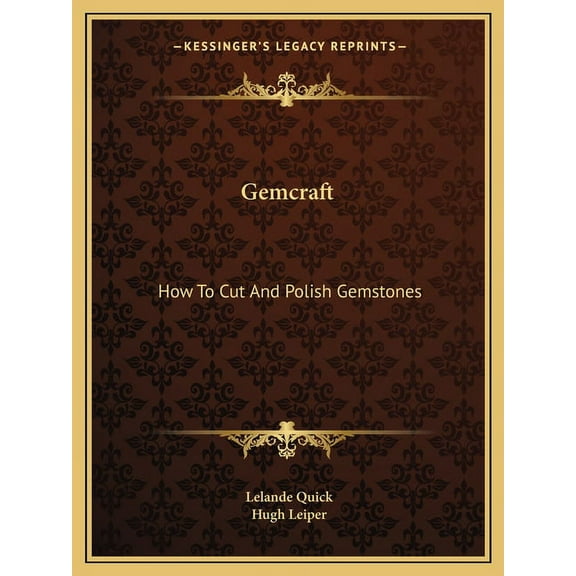 Gemcraft: How To Cut And Polish Gemstones (Paperback)