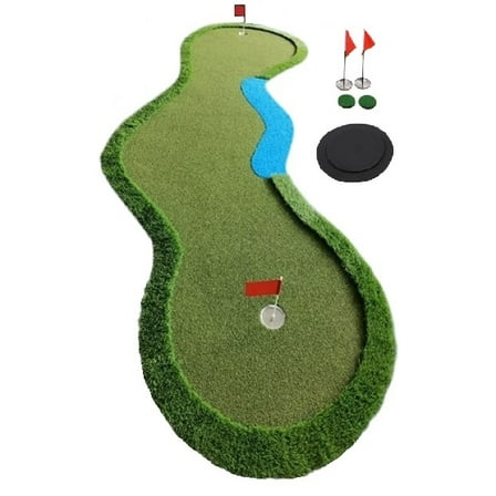 MAS Golf Putting Green, Real Feel, True-Roll Surface, 4.85ftx13.5ft