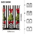 thumbnail image 2 of FORMRS 1-Subject Spiral Notebook 8" x 5" College Ruled 60 Refillable Sheet A5 Hard Cover, 2 Pack, Black Striped Trees, 2 of 7