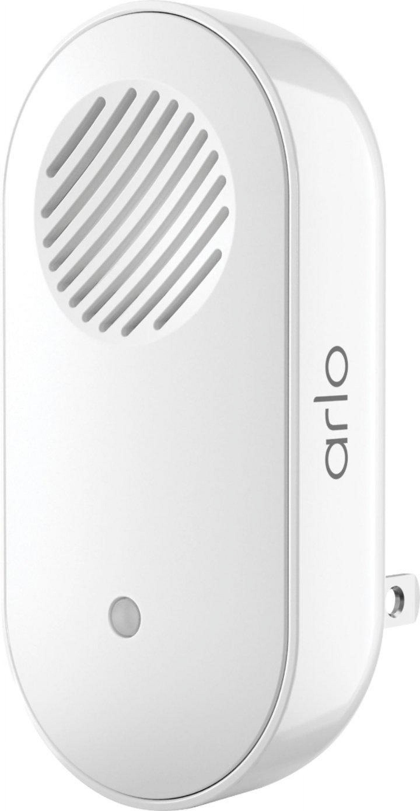 Arlo Chime 2 - Built-in Siren, Audible Alerts, Customizable Melodies, Wi-Fi Connected, Compatible with Arlo Wired and Wireless Doorbell Camera, Security Camera, and Smart Home Devices (AC2001)
