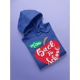 thumbnail image 3 of Back To School Apple Hoodie Women -SPIdeals Designs, Female Medium, 3 of 4