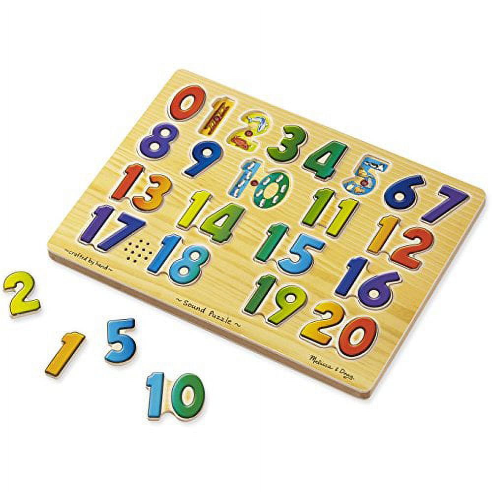 21 Piece Sound Puzzle - Numbers Sound