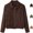 Coffee, variant on Womens Faux Suede Bomber Jackets Zip Up Flight Jacket Drop Shoulder Elastic Hem Moto Biker Coats with Pockets Fall Fashion 2026 Going Out Streetwear, Yellow, M