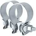 thumbnail image 1 of HSHDLDF Exhaust Clamp,Narrow Band Muffler Clamp Stainless Steel (1.75 Inch,2Pcs), 1 of 5