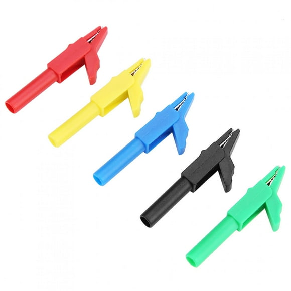 Copper Alligator ClipP2007 5Pcs Fully Insulated Alligator Clip Crocodile Clip Reliable and Durable