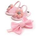 thumbnail image 4 of Zapato De Bebé Antideslizante Transpirable Para Mujer + Diadema Para Recién Nacido/Niña 0-18 Meses, 4 of 4