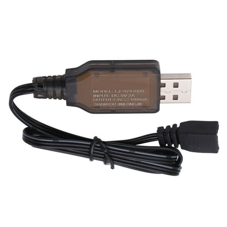 

Mgaxyff 1/16 RC Car Charger 7.4V 1000mA Lipo Battery USB Charger Charging Cable For 1/16 Remote Control Car 7.4V Lipo Battery USB Charger 7.4V 1000mA Charger